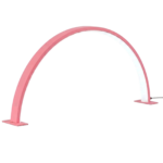 Lampe de table en forme de lune blanche et rose à lumière douce et design minimaliste pour bureau et maison - Image 3