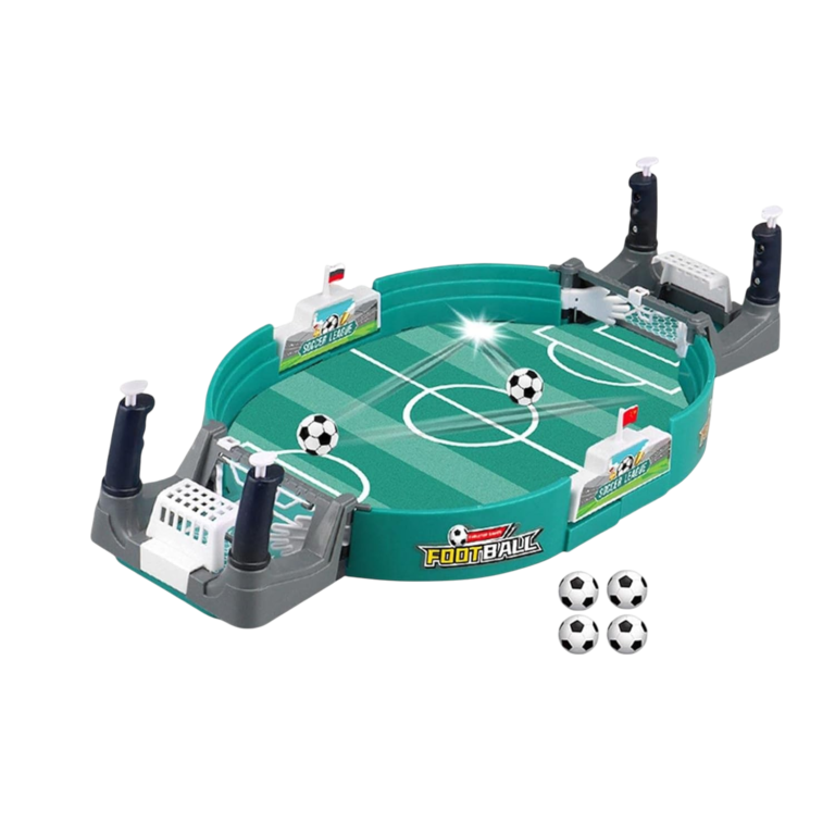 Baby-foot de table pour jouer en intérieur et des duels rapides à deux, jeu familial à la maison