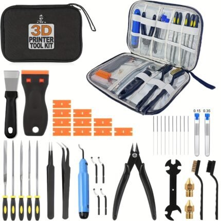 Kit d'outils pour imprimante 3D – 33 pièces pour FDM et SLA