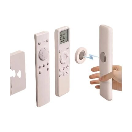 Support magnétique pour télécommande à fixer au mur sans clous pour un rangement discret de la télécommande