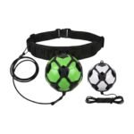 Sangle d'entraînement solo pour football avec ceinture réglable et cordon élastique pour le contrôle du ballon et la technique