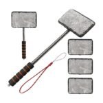 Brosse pour vitres de voiture avec manche télescopique et lingettes en microfibre remplaçables