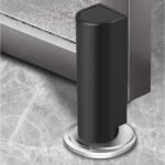 Set d’aimants de porte blanc en situation