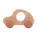 Voiture jouet en bois de hêtre – coccinelle