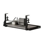 Goulotte range-câbles à fixer sous le bureau avec pinces pour un rangement organisé des câbles