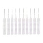 Lot de 10 mini brosses de nettoyage pour pommeaux de douche, buses, petits trous et interstices étroits