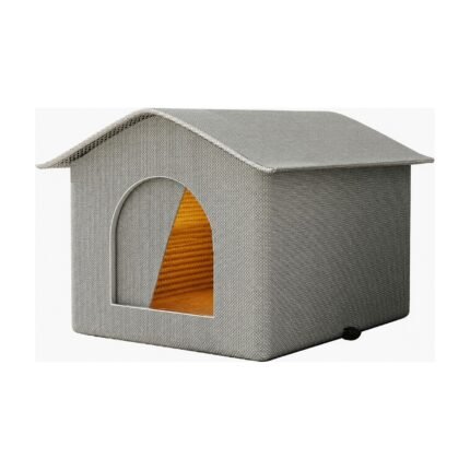 Maison pour chat d'extérieur isolée – pliable en 3 tailles