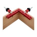 Serre-joint d'angle pour assemblage à 90 degrés avec serrage précis et maintien stable des pièces en bois