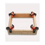 Serre-joints d'angle pour assemblages à 90 degrés avec maintien stable et support réglable, 4 pièces