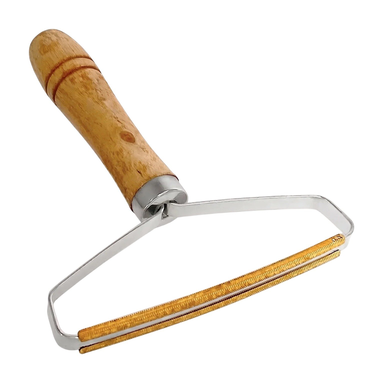 ef-36187-41731-fyld85 Rasoir anti-bouloches à manche en bois pour retirer peluches, poils et bouloches des textiles - Image 1