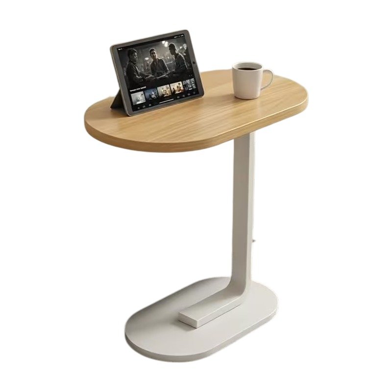 Table d’appoint en C gain de place pour canapé et lit