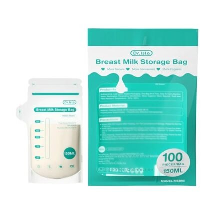 Sachets de conservation pour lait maternel 150 ml à double fermeture - 100 pièces