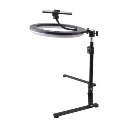 Support téléphone en plongée avec lumière LED et rotation 360°